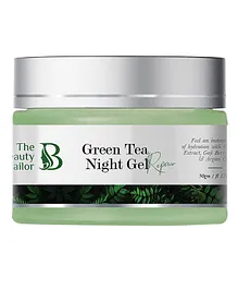 The Beauty Sailor Green Tea Night Gel Cream - 50 gm
