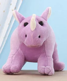 Chun Mun Edu Kids Rhino Soft Toy Purple -  Length 23 cm