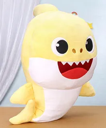 Baby Shark Family Plush Puppet with Music Pink - Height 27.5 cm