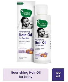 Mother Sparsh Nourishing Baby Hair Oil, Paraben Free, Sulphate Free- 100ml