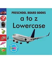 A To Z Lower Case Board Book - English