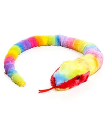 Wild Republic Rainbow Snake Soft Toy Multicolor - Length 143 cm
