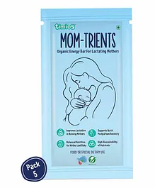Timios Mom Trient Energy Bars for Lactating Mothers Pack of 5 - 200 gm