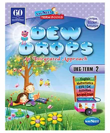 Navneet Term 2 Dew Drop's CBSE/ICSE U.K.G Class Book - English