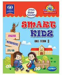 Navneet Smart Kidz CBSE/ICSE Class UKG Term 3 Book - English