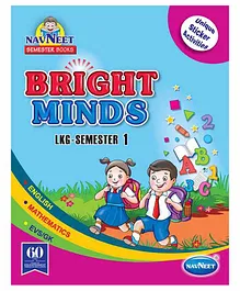 Navneet Bright Minds CBSE/ICSE Class LKG Semester 1 Book - English