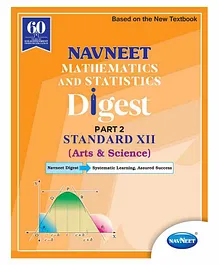 Navneet Mathematics & Statistics Digest Part 2 Std 12 Maharashtra State Board - English