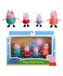 Yunicorn Max Peppa Pig Toys Family Set - Multicolour