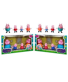 Yunicorn Max Peppa Pig Toys Family Set Pack of 2 - Multicolour