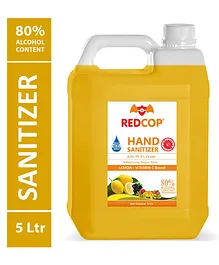 REDCOP Alcohol Based Antibacterial Sanitizer - 5 Litres