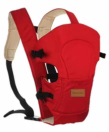 Tiffy & Toffee 2 in 1 Baby Bunk Comfy Baby Carrier - Red & Beige