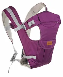 Tiffy & Toffee BabyBunk Delight 5 in 1 Baby Carrier - Purple Grey