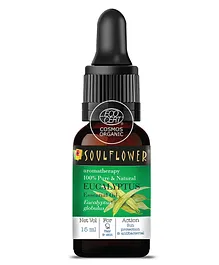 Soulflower Eucalyptus Essential Oil  - 15 ml