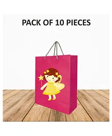 Untumble Fairy Princess Party Bags Pink - Pack of 10