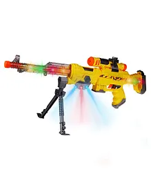 Wishkey Mechanical Scorpion Toy Gun with Lights and Sounds - Yellow 