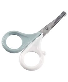 Beaba Baby Scissors - Green Blue, 0m+
