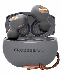 Crossbeats Pebbles True Wireless Earbuds - Grey