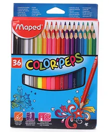 Maped Color Peps Color Pencils 36 Shades- Multicolor
