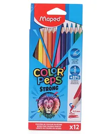 Maped Pencil Colors Pack of 12 Multicolor 