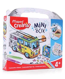 Maped Customizable Paper Toy Creativ DIY Kit - Multicolor