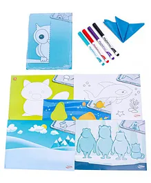 Maped Creative Erasable Games & Drawings Animals DIY Kit - Multicolor