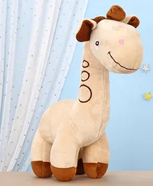 Toytales Giraffe Shaped Soft Toy Brown - Height 40 cm