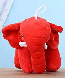 Toy Tales Hanging Elephant Soft Toy Red - Height 18 cm 