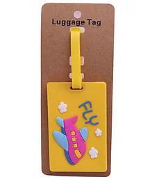 Funcart Fly Luggage Tag - Yellow