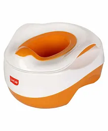 LuvLap Classic Multifunctional 3-in-1 Baby Potty Seat - Orange