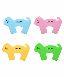 Luvlap Baby Safety Door Stopper Pack of 4 - Multicolor 