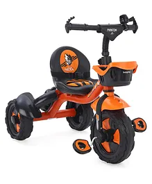 Babyhug Phantom Tricycle With Storage Basket - Orange