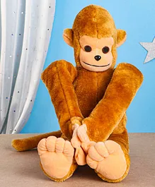 IR Soft Toy Monkey Shape Brown - Height 39 cm 
