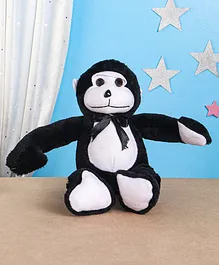IR Soft Toy Monkey Shape Black - Height 38 cm 