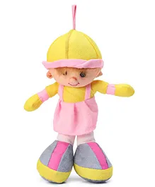 IR Soft Hanging Doll Toy Pink - Height 27.5 cm