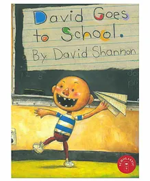 Scholastic David Goes to School Picture Book -  English