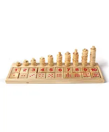 The Engraved Store Number & Stacker Game - Multicolour