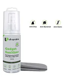 UltraProlink UM0007 Universal Screen Cleaning & Gadget Sanitizer Cleaning + Microfiber Cloth 200ml