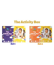Meraki Babies Kids Activity Box Multicolour - 30 Sheets 