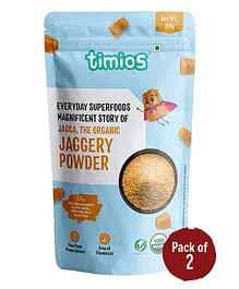 Timios Immunity Booster Jaggery Powder Pack of 2 - 100 gm Each