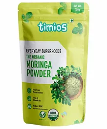 Timos Super Food Moringa Powder - 100 gm