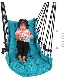 Faburaa Paradise Swing Jhula Chair for Kids WC 150Kg  - Blue