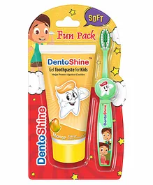 DentoShine Kids Fun Pack Mango - 80 gm