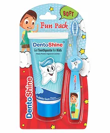 DentoShine Kids Fun Pack Bubble Gum - 80 gm