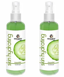 Keya Seth Aromatherapy Skin Hydrating Cucumber Toner Pack of 2 - 200 ml each