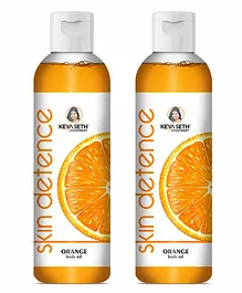 Keya Seth Aromatherapy Skin Defence Orange Body Oil Pack of 2 - 200 ml each