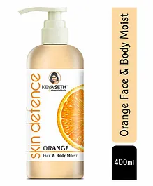 Keya Seth Aromatherapy Skin Defence Orange Face & Body Moist - 400 ml