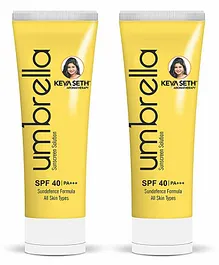 Keya Seth Aromatherapy SPF 40 & PA+++ Umbrella Sunscreen Solution - 100 ml each