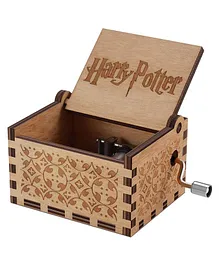 Caaju Harry Potter Wooden Handcrafted Music Box - Brown