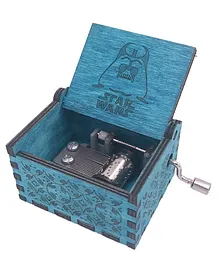 Caaju Star War Wooden Handcrafted Music Box - Blue