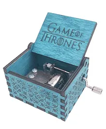 Caaju Games Of Thrones Wooden Handcrafted Music Box - Blue